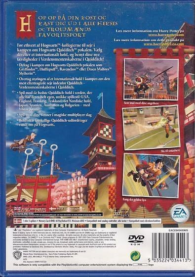 Harry Potter Quidditch Verdensmesterskaberne - PS2 (B Grade) (Genbrug)